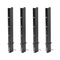 4-Pack 30" Adjustable C-Channel Pipe Stakes