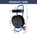 Heavy Duty Strapping Dispenser - 8" Core PET/PP